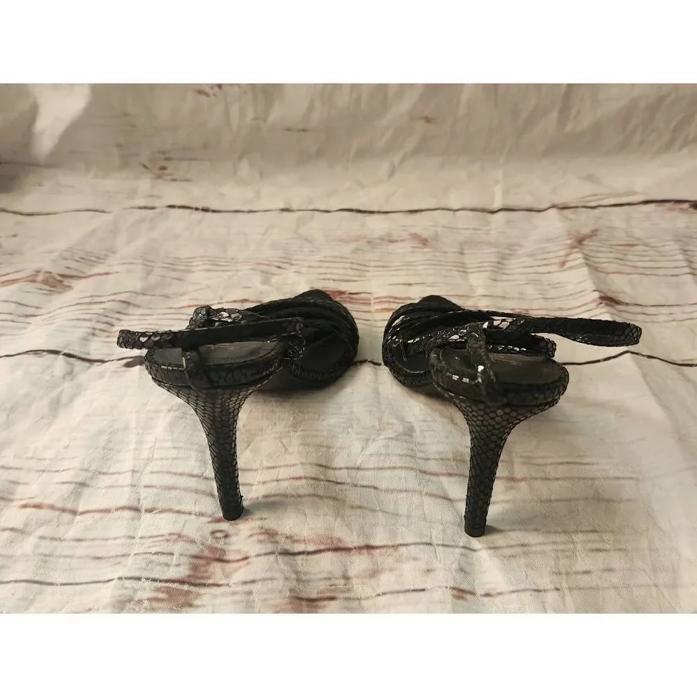 Free People Ankle Wrap Heels Size 6‎